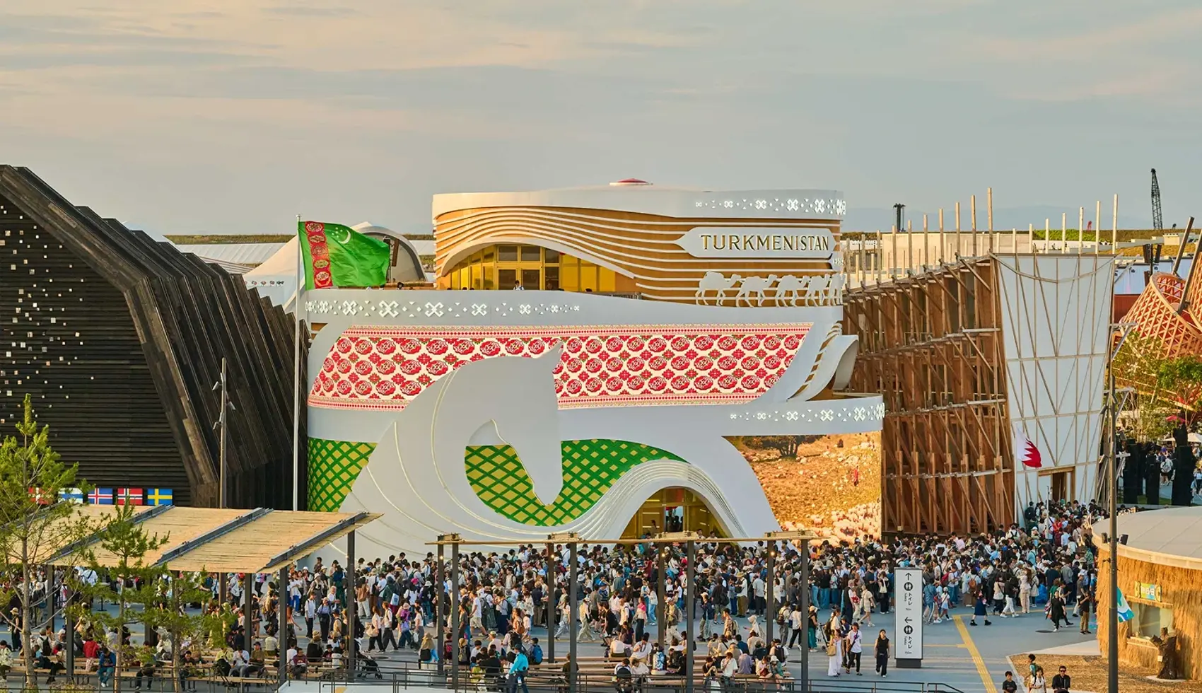 トルクメニスタン館 - Expo Turkmenistan